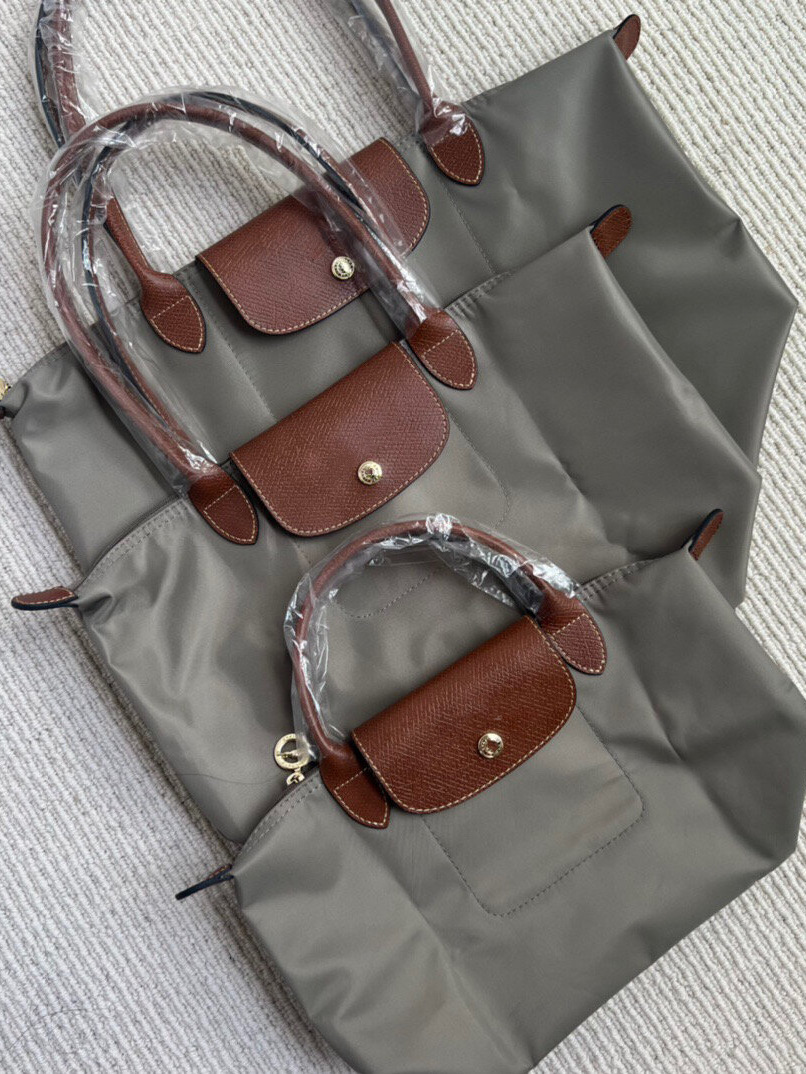 フランスのロンシャンバッグ、クラシックなナイロン製クロスボディバッグ、トラベルバッグ、ショルダーバッグ、ハンドバッグ、トートバッグ、大容量、折りたたみ式