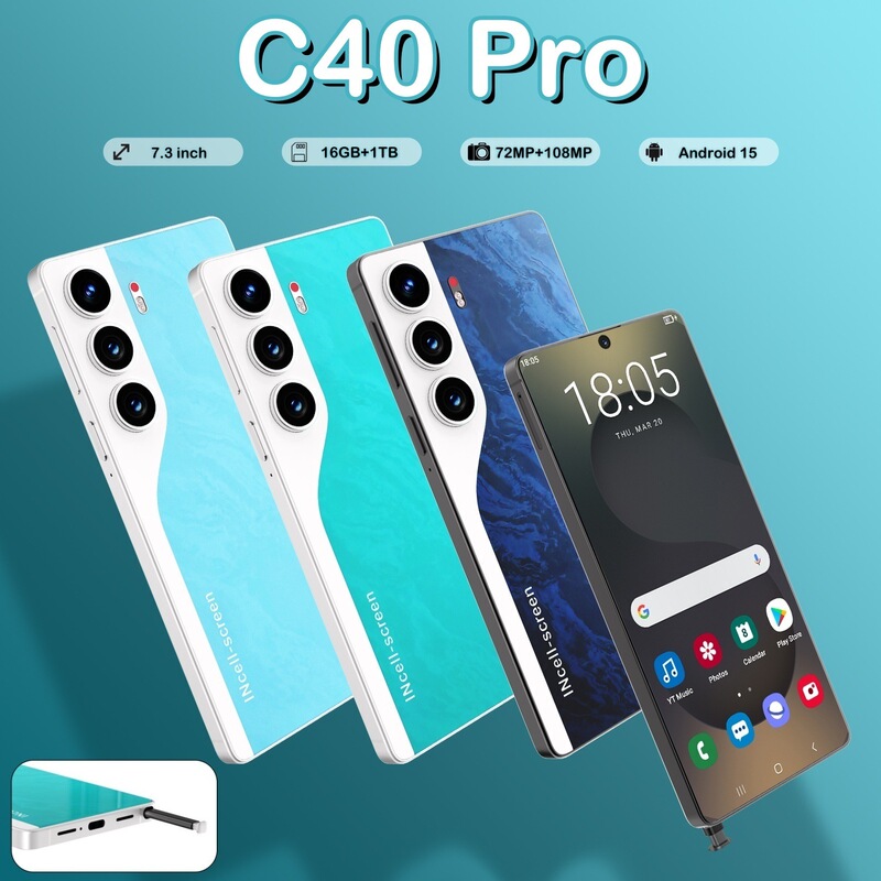 Cugo Cross-Border Mobile Phone C40 Pro in Stock 3g 6.6inch with Built-In Pen 1+16Gb Exclusively for Cross-Border Sales