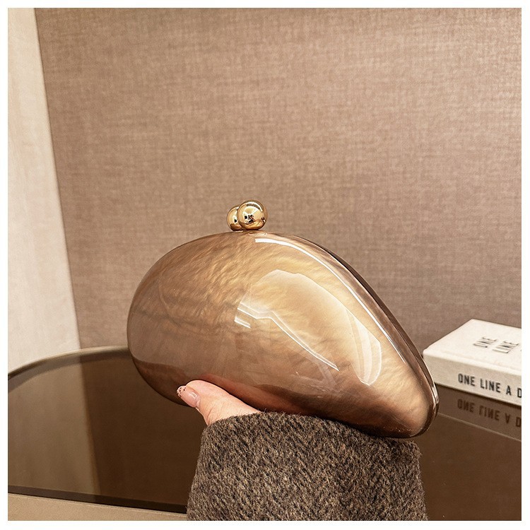 Comercio exterior transfronterizo damas nueva bolsa de cena ligera de lujo bolsas de mano acrílicas de alta moda vestido de noche de boda