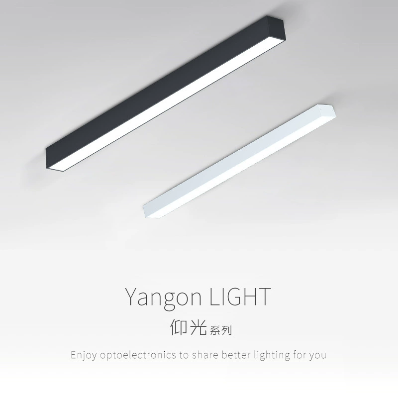 Современный простой свет прокладки прожектора потолка ресторана офиса открытого-установленный белый открыт-свободный от прорезанный