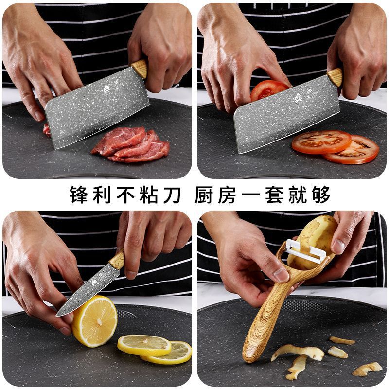 Cuchillo afilado afilado cocinero no cuchillo de cocina vegetal planador de corte cubierta de cuchillo de piel cocina entrega cuchillo de corte de carne melón moldeo por inyección de frutas