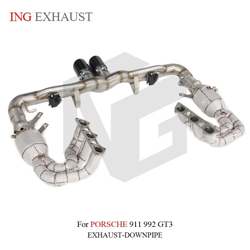 Suitable for Porsche 911 992 GT3 complete stainless steel exhaust system