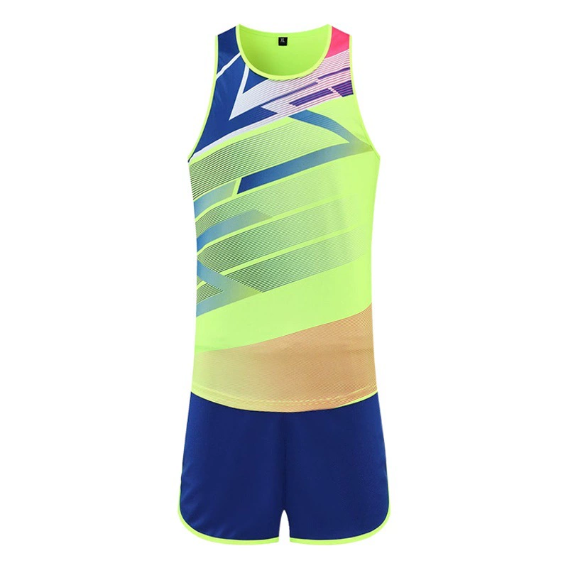 Быстрая оптовая продажа одежды для соревнований Студенческая легкоатлетическая одежда с принтом новый спортивный костюм для пар мужской и женский спортивный костюм