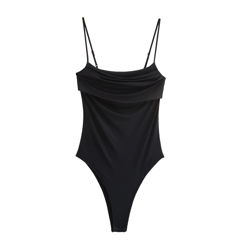 Осенний боди в европейском стиле, slim fit