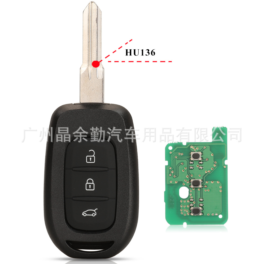 Renault – Remote Key 433mhz Car Keys - hu136