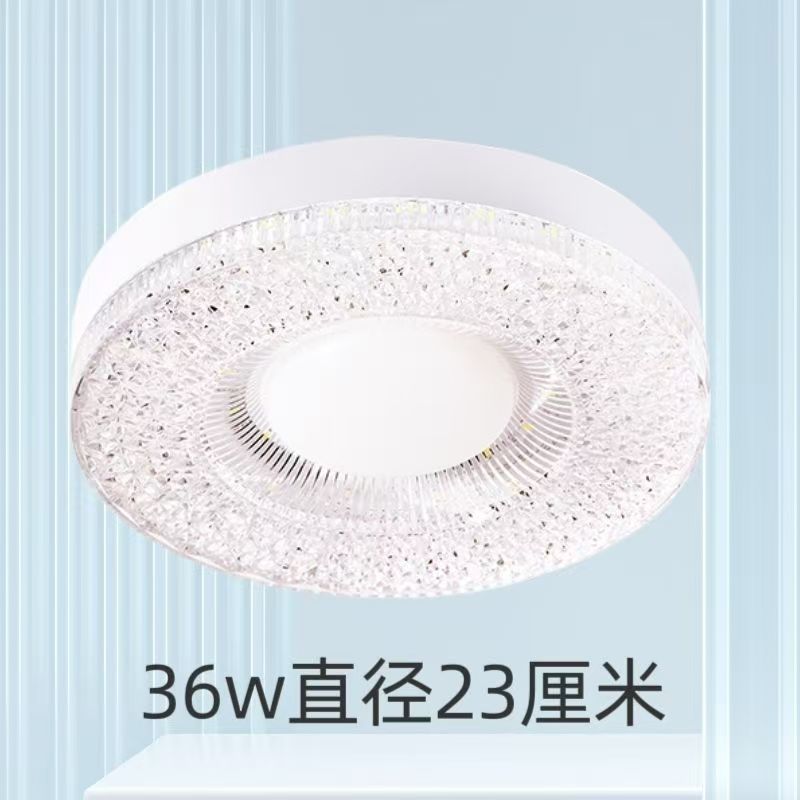 Nueva lámpara de cristal redonda led E27 boca de tornillo para el hogar bombilla de ahorro de energía techo techo iluminación de bombilla de alta potencia