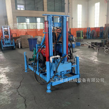 22马力150米双缸柴油液压打井机厂家200米履带钻井机水井钻机