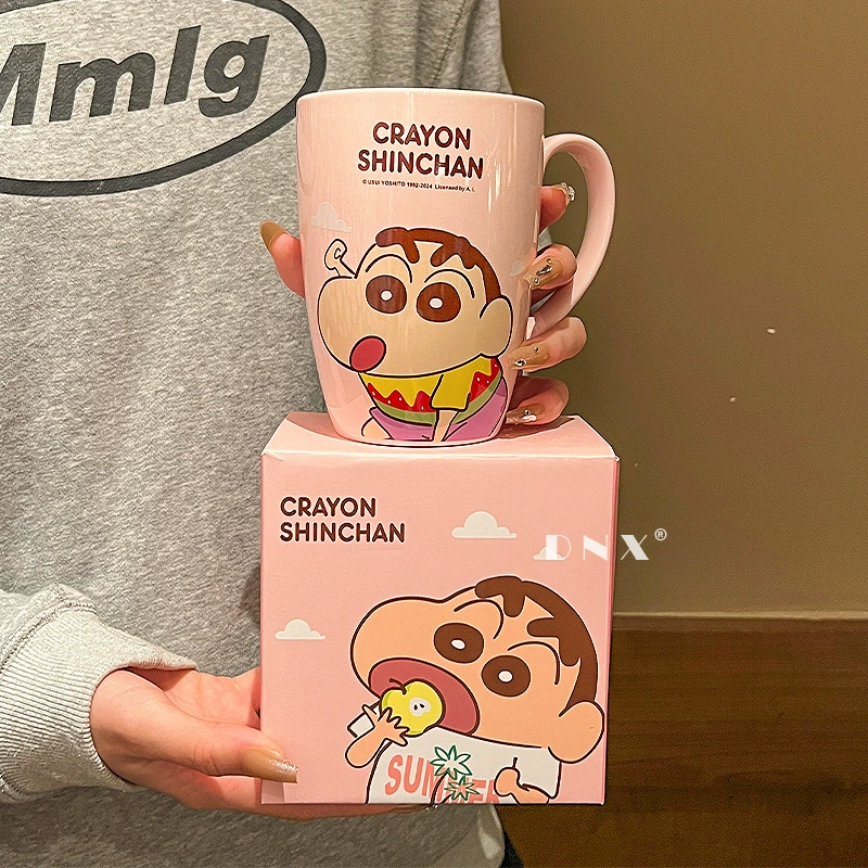 Высококачественные милые детские керамические кофейные мелки с стеклом, подарок на день рождения