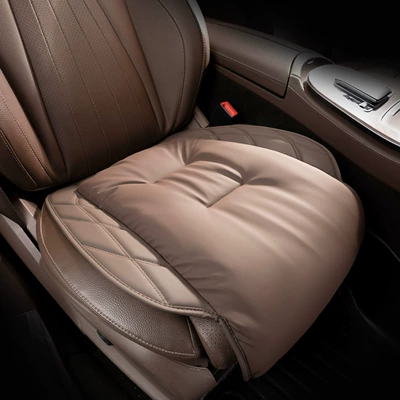 Suitable for Haver Dog H6 Raptors M6 Second Generation Dog H9 Xiaolong max/H5 Summer Four Seasons Car Seat Cover Cushion (Seat cushion, seat cover) - s-type-anti-fouling-leather-chestnut-brown-front-row-leaflet