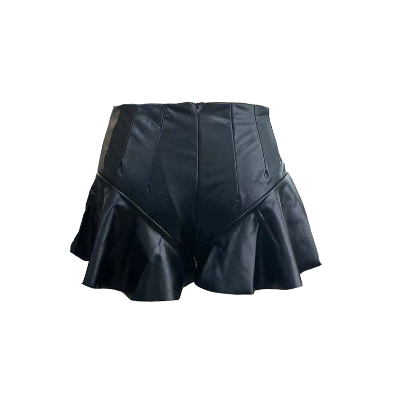 Femmes Du Quotidien Style Simple Couleur Unie Shorts Plissé Pantalons Décontractés display picture 3