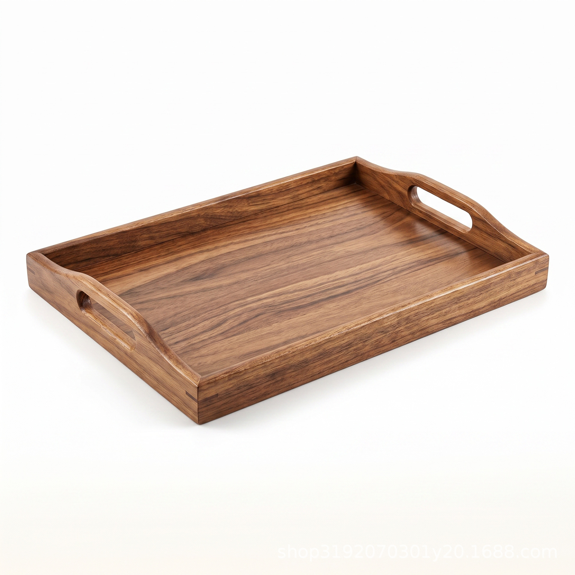 bandeja de nuez bandeja de té rectangular bandeja de té de estilo japonés bandeja de té de estilo nórdico bandeja de madera