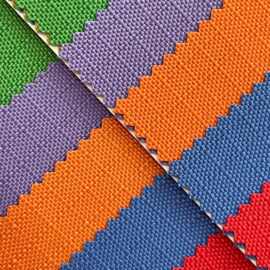 涤纶化纤牛津三分格 格子布 提花布定 制