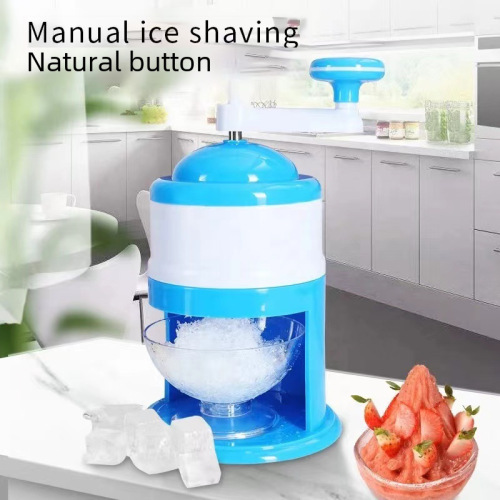 New Mini Hand Crank Ice Shaver Home Ice Shaver Hand Crank Ice Shaver DIY Mini Cotton Candy Ice Shaver