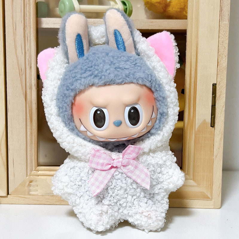スポットバブルビニール人形ラブブ服着せ替えラブブペンダントかわいい超かわいい人形|undefined