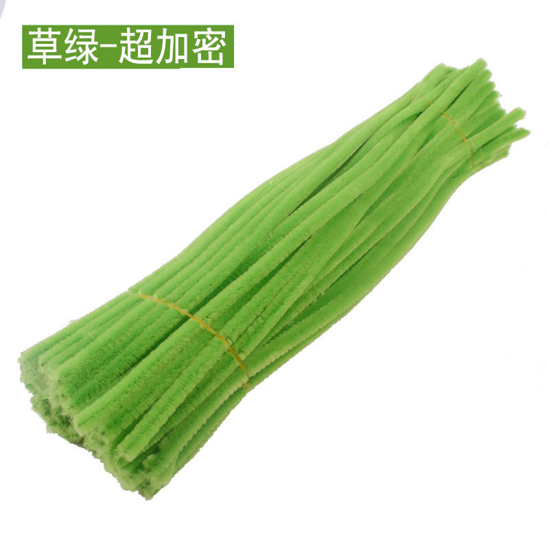 Varilla de torsión colorida súper densa hecha a mano fabricante de material de bricolaje al por mayor varilla de torsión de macarons hecha a mano en negrita para niños