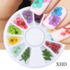 Accessory for manicure, starry sky solar-powered for nails, 2022, flower decoration, 12 colors, sunflower