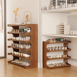 Shoe Rack Home Doorway Multi-layer Explosions Dormitory Storage Rental Housing Shelf Simple Small Narrow Entrance Door Shoe Cabinet