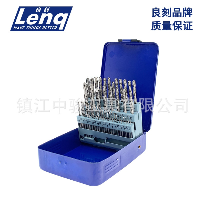 Juego de brocas helicoidales de acero inoxidable M35 con cobalto, con vástago recto para abrir agujeros en aleación de aluminio, plástico y carpintería, acero de alta velocidad.