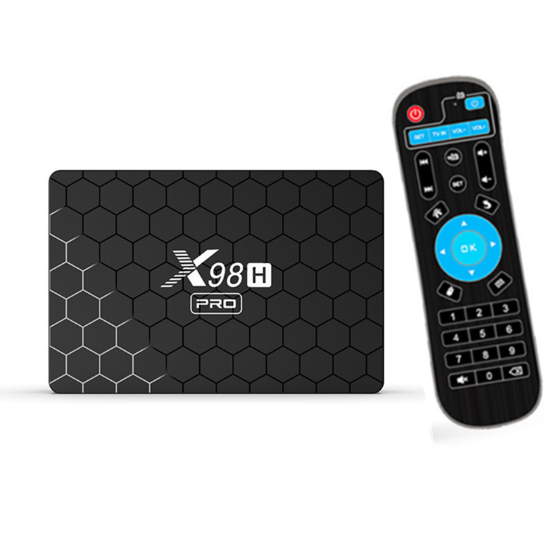 X98H PRO Set-top Box H618 Android12 witH BluetootH WIFI 6 TV Box TV Box