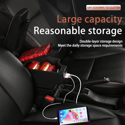 Armrest box: Box Multi-Functional Armrest Box