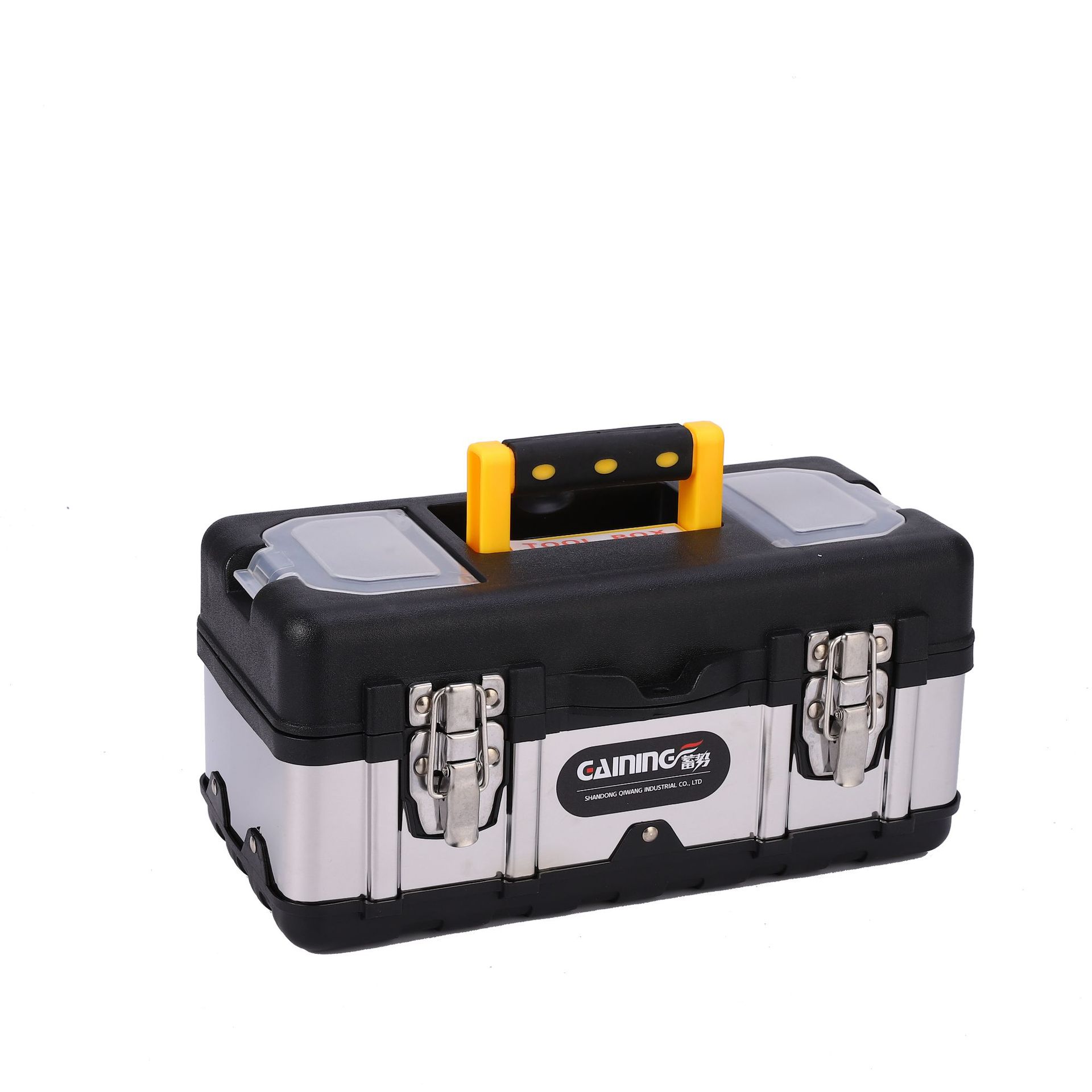 Hardware caja de herramientas de plástico grande electricista hogar portátil caja de almacenamiento durable caja de almacenamiento de mantenimiento del coche traje