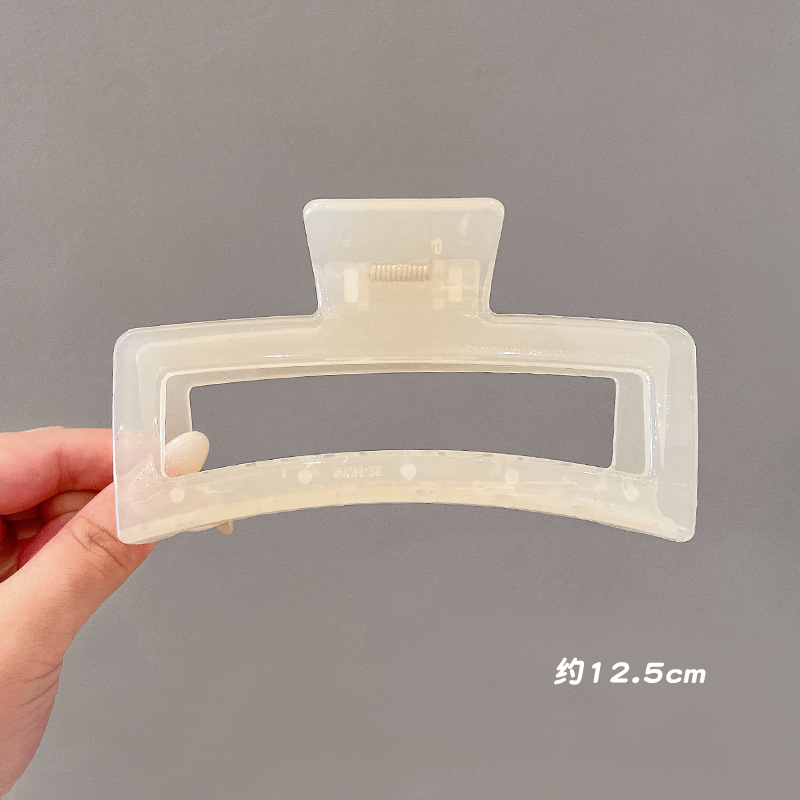 Clip de cabello de alta sensación de gran tamaño para mujeres más agarrar clip de cabello de tiburón en la parte posterior de la cabeza de los productos al por mayor