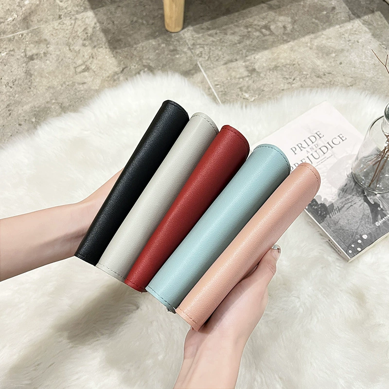 Polyurethane small wallet, card holder, passport case, bag, 2025 years, wholesale