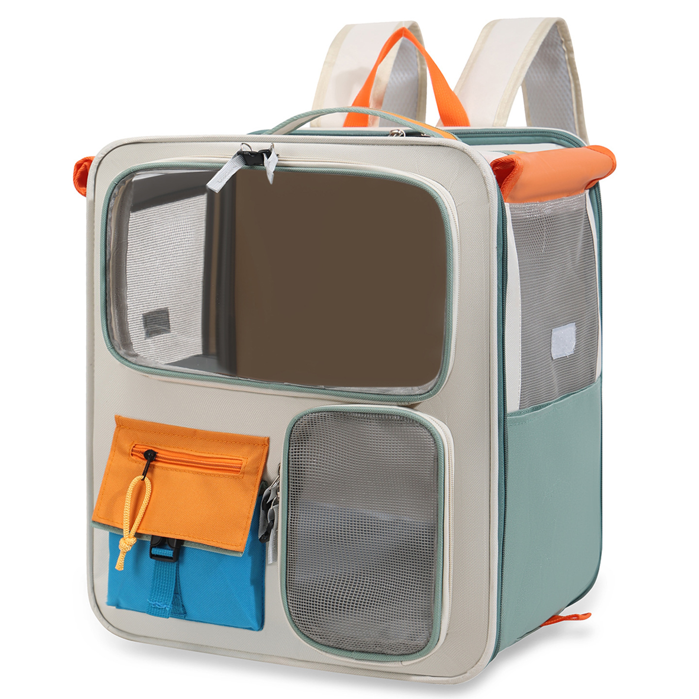 Moorpet/Mopet Directly Supplies Portable Pet Trolley Cases For Outdoor Use, Large-Capacity Breathable Backpack Cat Bags