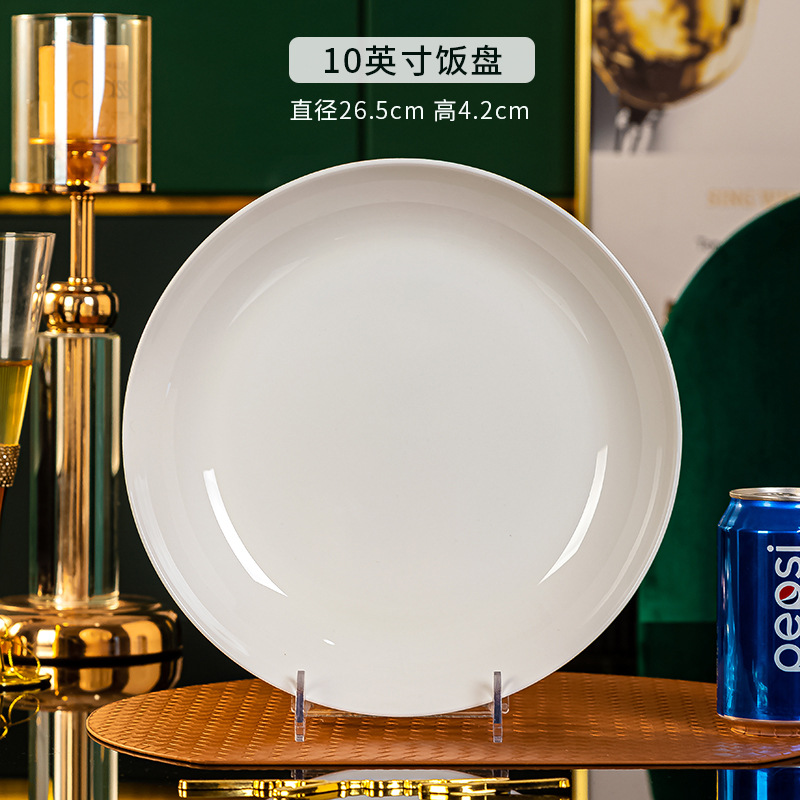 10 인치 쌀 접시