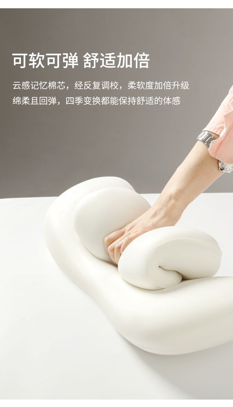 Car Headrest and Lumbar Support, Home Use Car Driver's Seat Backrest Cushion, Neck Pillow, Hug-Style Memory Foam Lumbar Pillow Cushion Wholesale
