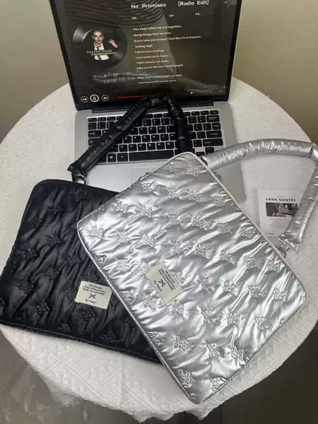Waterproof Laptop Bag 14inch Cute Inner Shoulder Bag Compatible with Apple, Huawei, and Lenovo, Protective Inner Sleeve