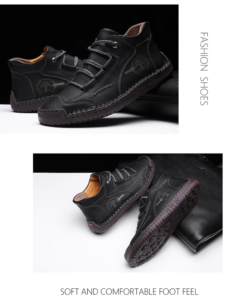 Scarpe da passeggio da uomo Scarpe sportive Scarpe da lavoro Sneakers Tessuto in tela Assorbimento degli urti Calzature durevoli imbottite_voghion.com