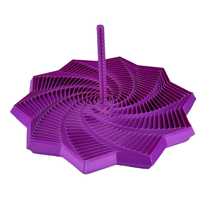 3d打印带手柄的十角边指尖解压玩具Expanded Sensory Fidget Star|undefined