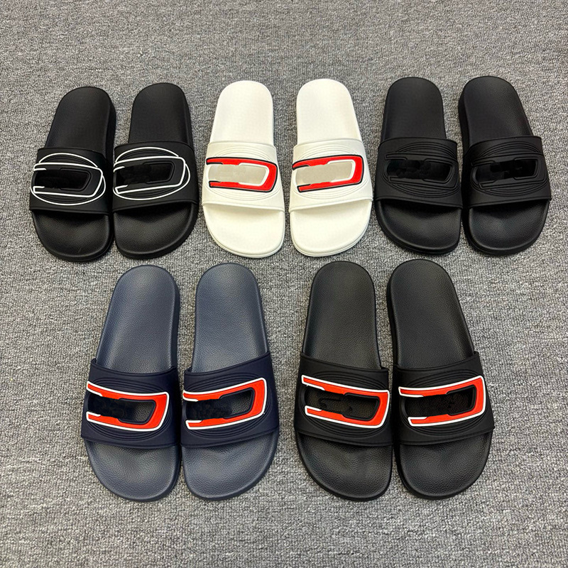 Summer Large-Size Outdoor Soft-Soled Slide Slippers for Men, Malaysia, Jamaica, European and American Style Flat Slippers