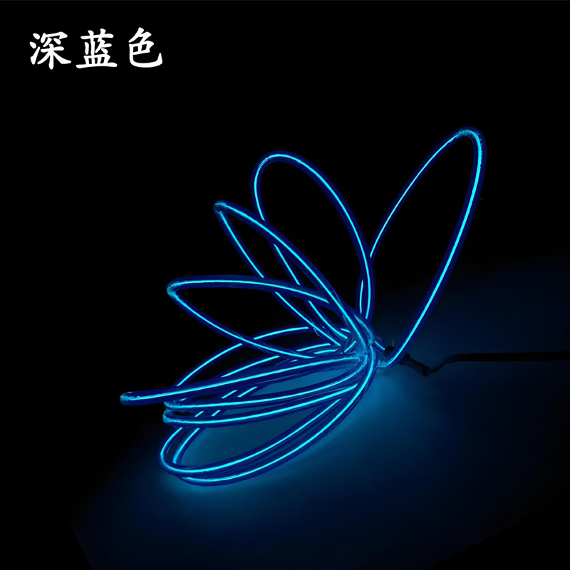 Nuevo dios masculino fósforo hombre LED iluminante ropa de la compañía de espectáculo de escenario de luz fría reunión anual de espectáculo de festival