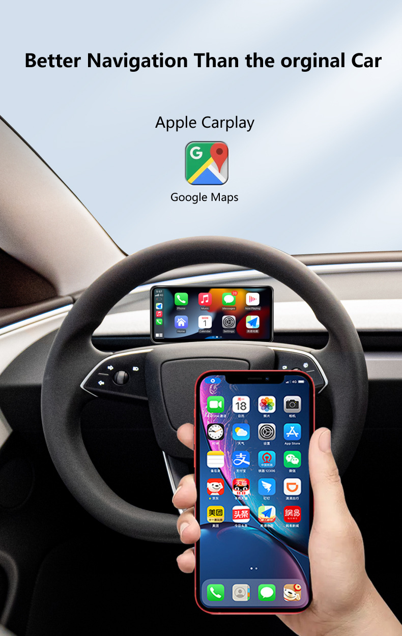Applicable to Tesla 2024 Rejuvenation New Model3/Highland model3 LCD Instrument Screen