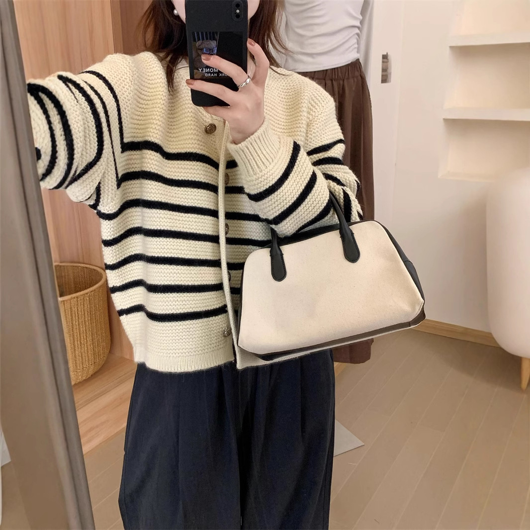 Knitted autumn cardigan