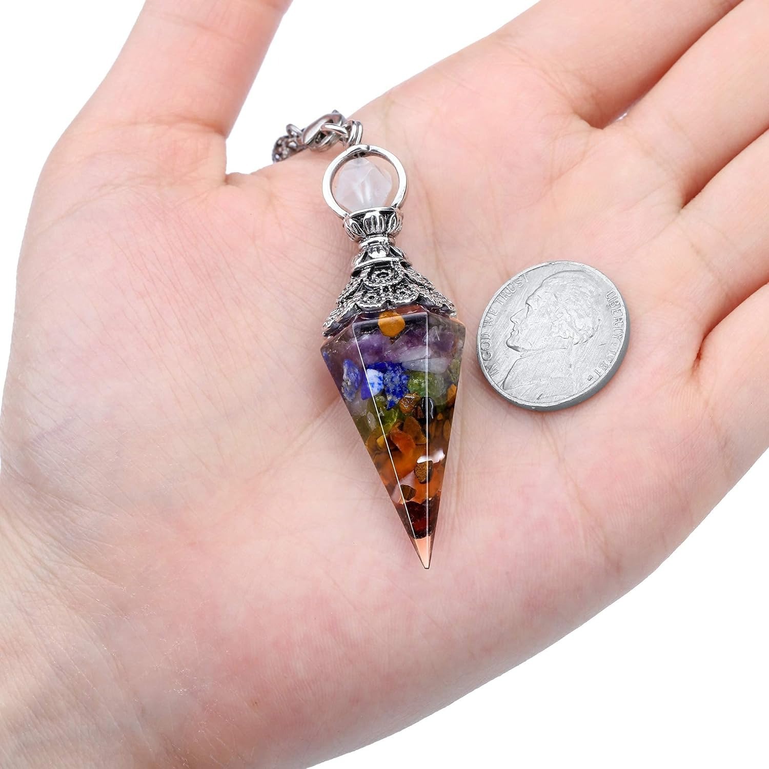 35g Weight Suncatcher Home Textiles & Decor Type 1 Piece Quantity Holiday, Daily Occasion Semi-precious stone, Resin Material Geometric, Tree Pattern Casual, Simple Style Style 1 Piece Semi-precious Stone Resin Geometric Tree 2
