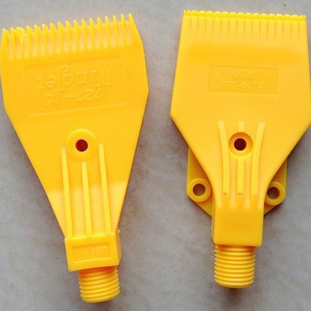 泰兴市1/4 16孔铝合金风刀  16孔塑料气刀气嘴 加宽48孔吹风喷嘴