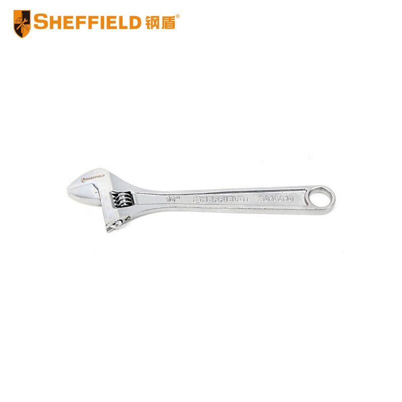 钢盾 S016604多功能活动扳4英 大开口活络扳子万用活口活络扳手