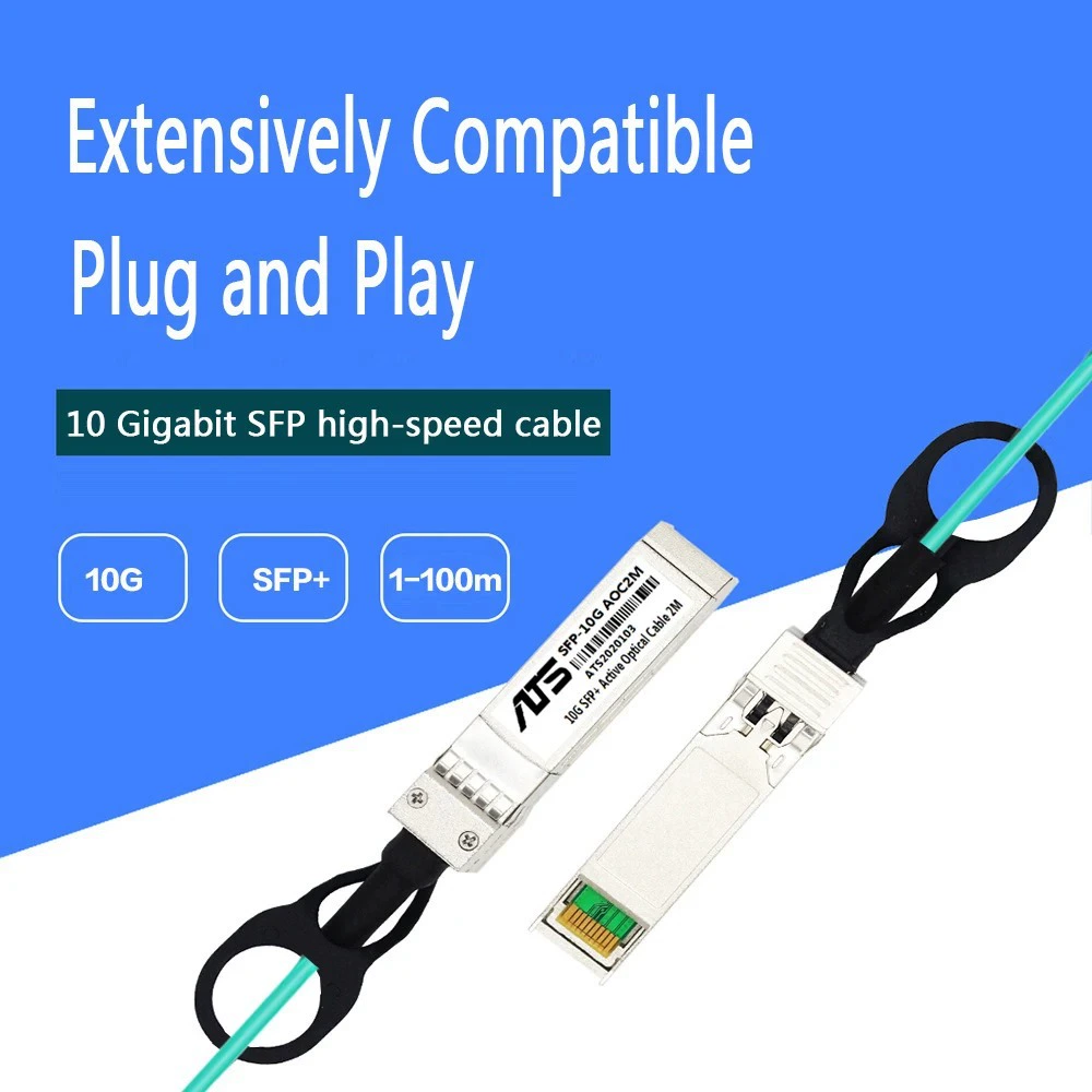 Новый OM2 10G 10 000 -Dibi SFP+AOC имеет источник прямого света, кабельная развязка совместим с крупным оборудованием производителя H3C