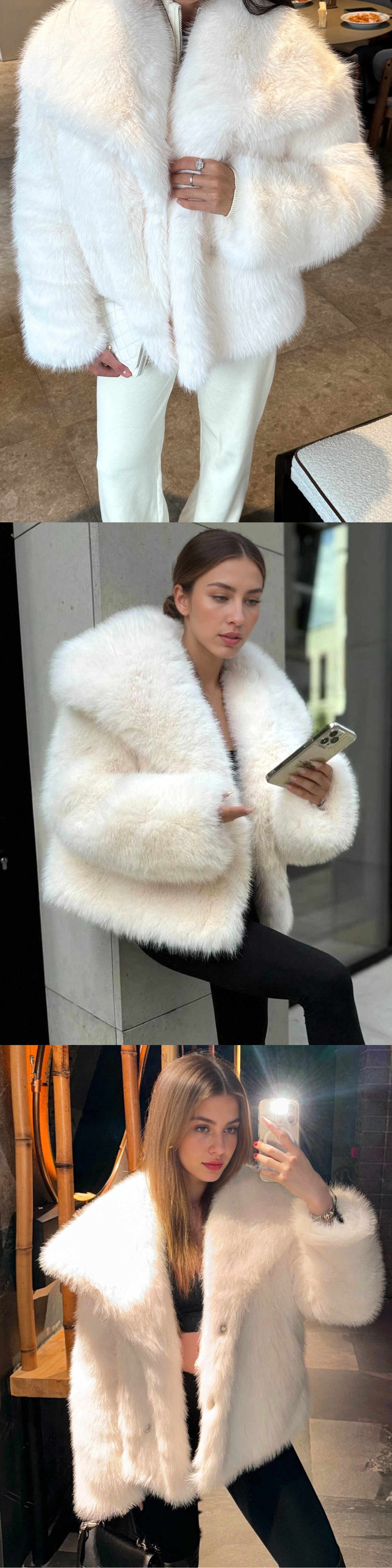 Damen-Kunstpelzjacke – Eleganter Kurzmantel mit Taschen für Herbst und Winter (S-XXXL)_voghion.com