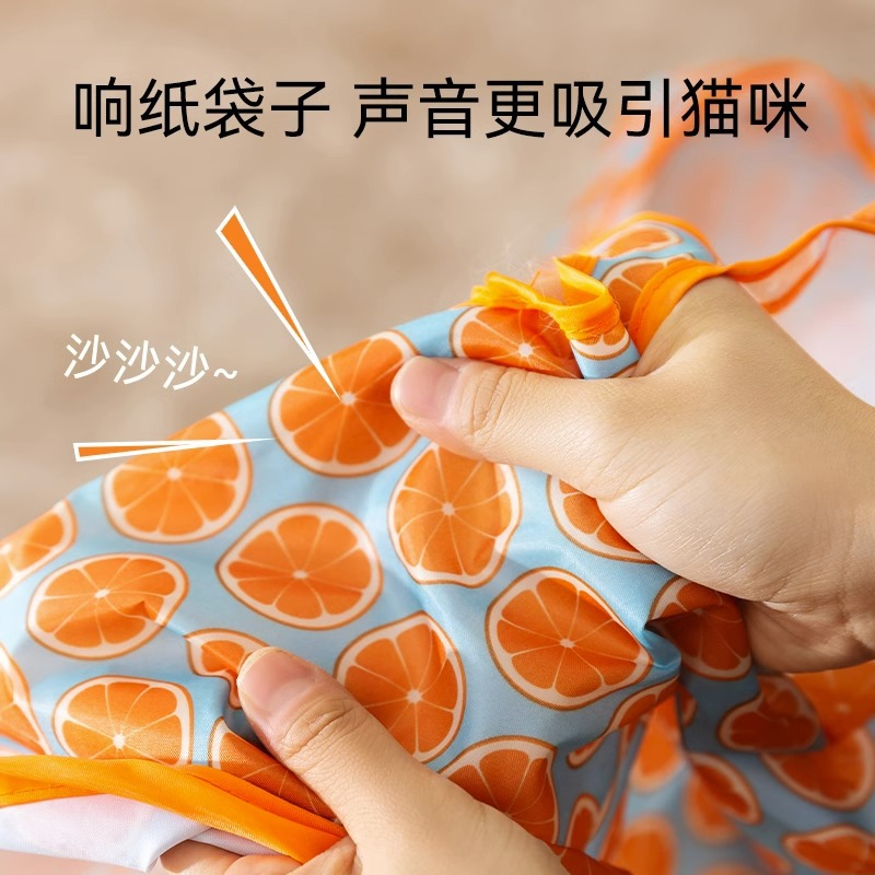 Gato transfronterizo perforación bolsa juguete gato túnel gato nido de desprendimiento pet dragón rodante gato muñeca al por mayor artículos para gatos