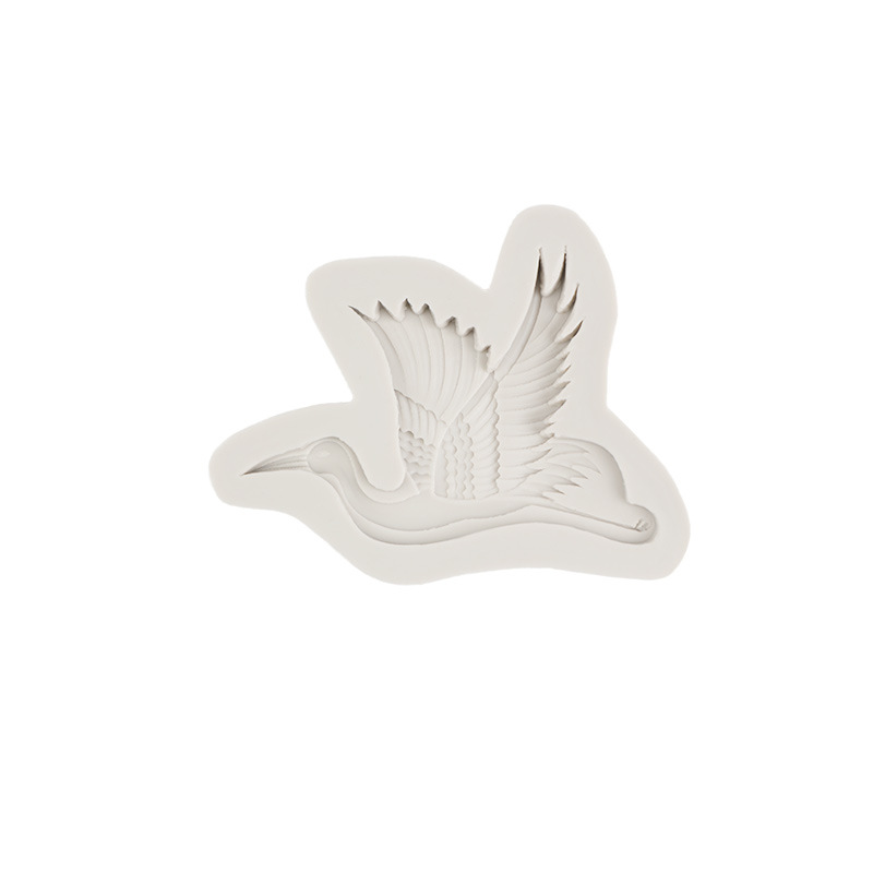 Baihe silicona fondant chocolate DIY molde animal pastel de hornear herramienta decoración adornos