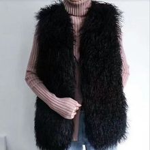 春秋冬款马甲女宁夏滩羊毛皮草时尚百搭年轻显瘦洋气新款坎肩外套