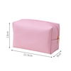 蓓恋 Polyurethane handheld brand cosmetic bag, cute waterproof bag, organizer bag