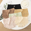 Lace cotton elastic trousers with bow, breathable pants