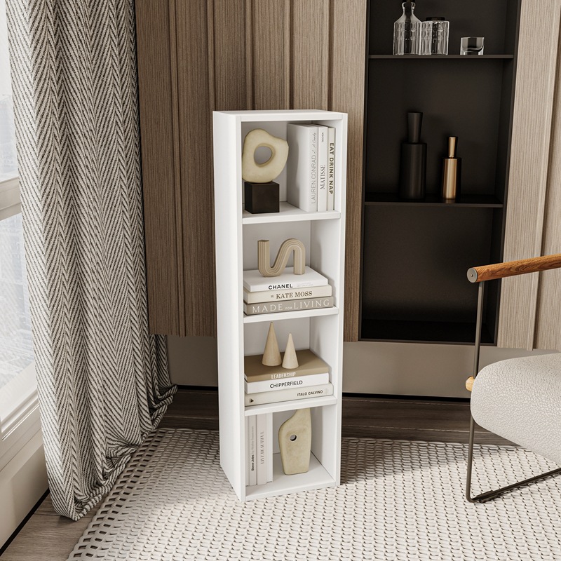 Gabinete de almacenamiento estrecho piso gabinete de almacenamiento multifuncional estantería sala de estar dormitorio estudio gabinete de almacenamiento simple de múltiples capas