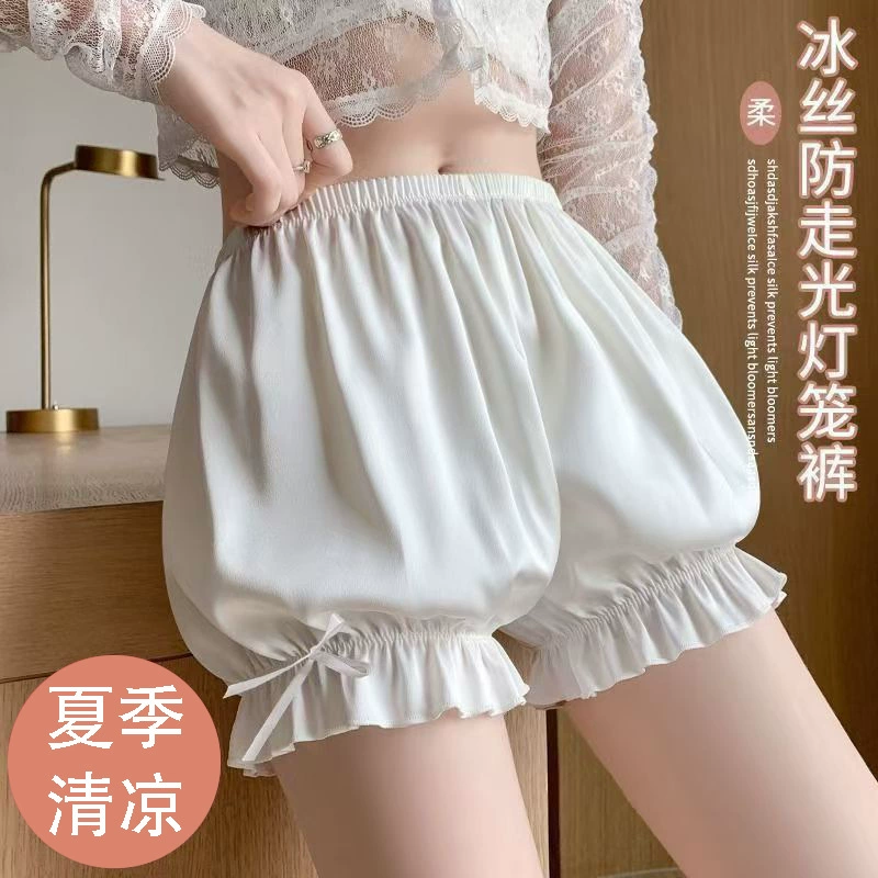 Световые брюки Тыквенные брюки Защитные брюки Тонкие домашние шорты