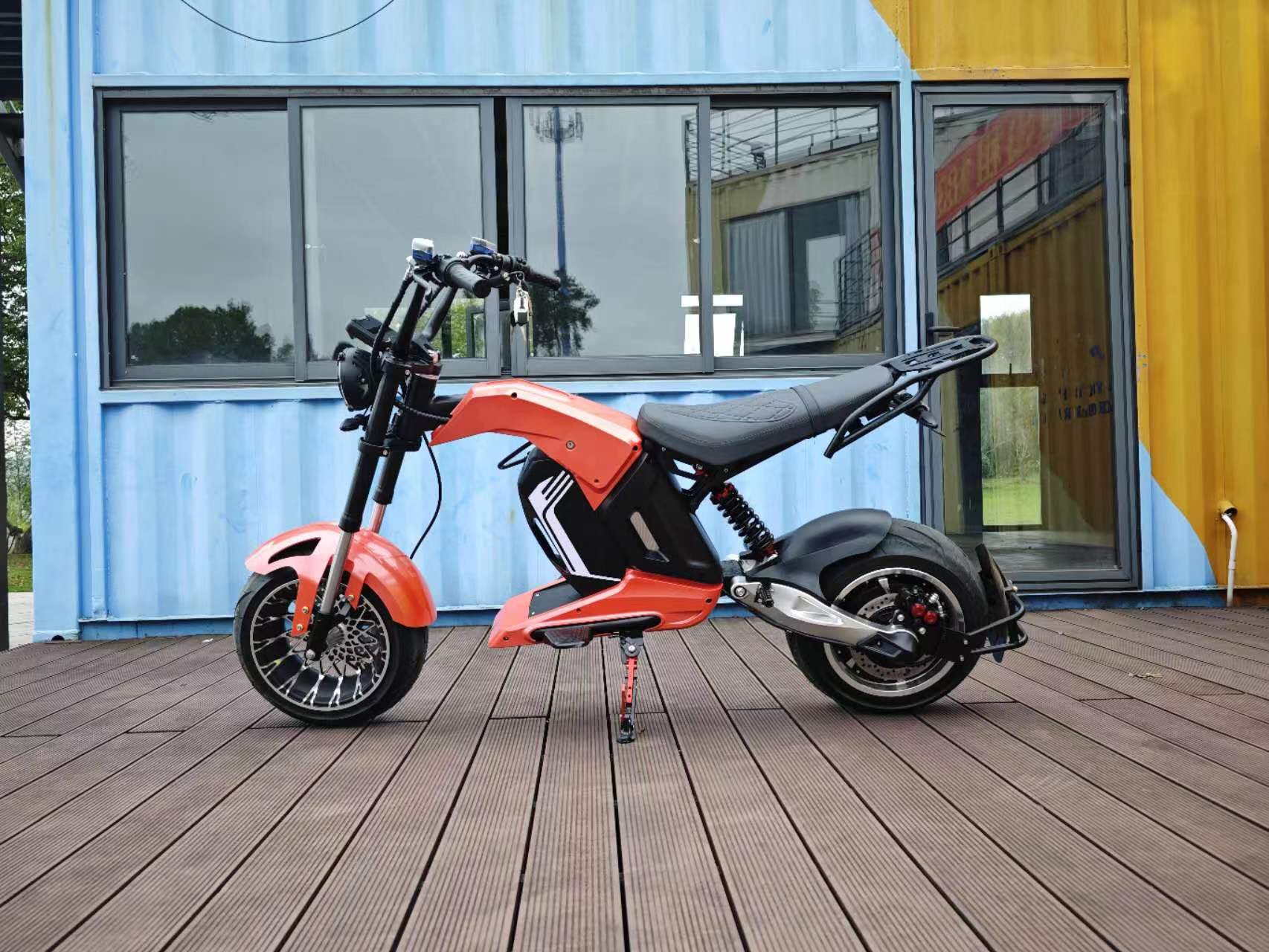 Eec, Dot Harley Electric Scooter Adult Mobility Scooter Overseas Delivery Two-Wheeled Motorcycle Hm-8 Electric Scooter Battery Vehicle